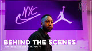 Behind The Scenes | Overnight Success Tour: Nike NYC HQ: a video by undefined